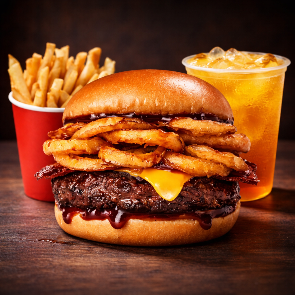 BBQ Jack with Onion Combo