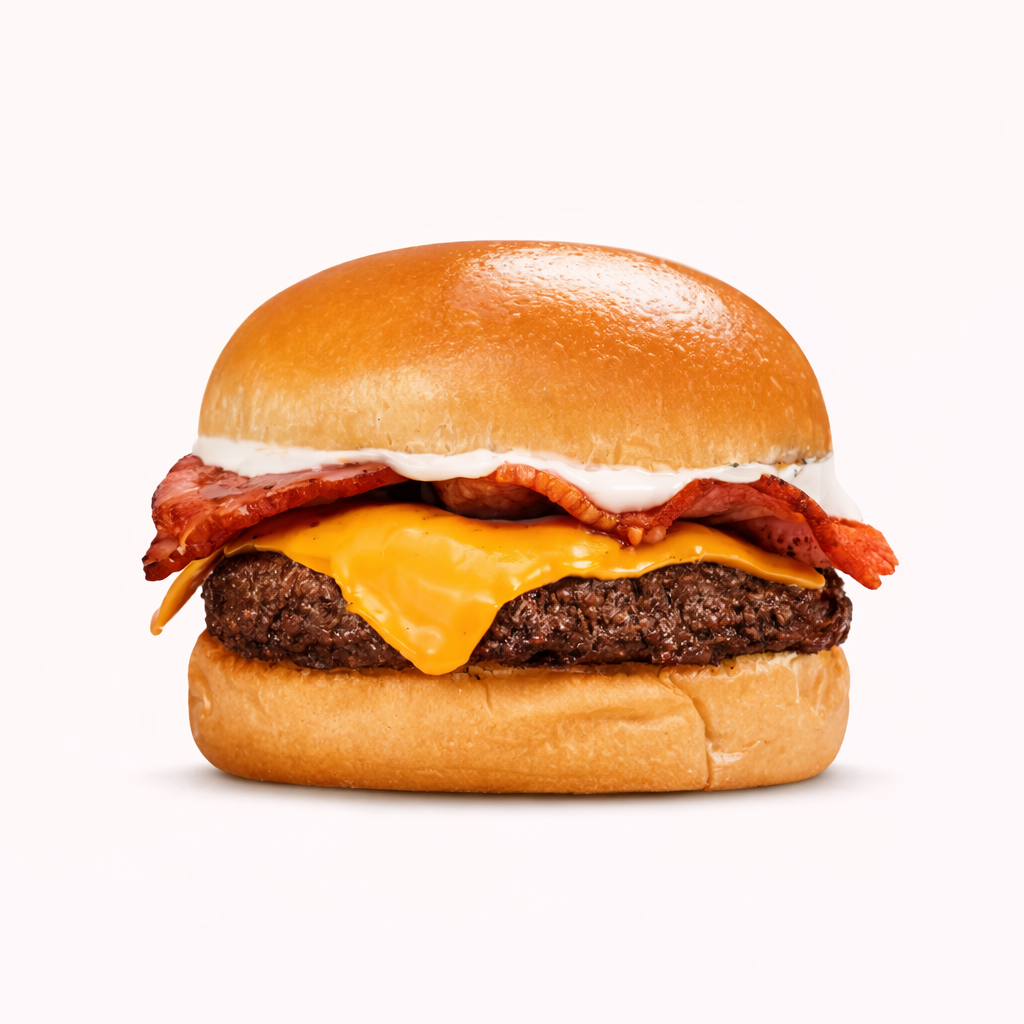 Beef Rasher Cheese Burger