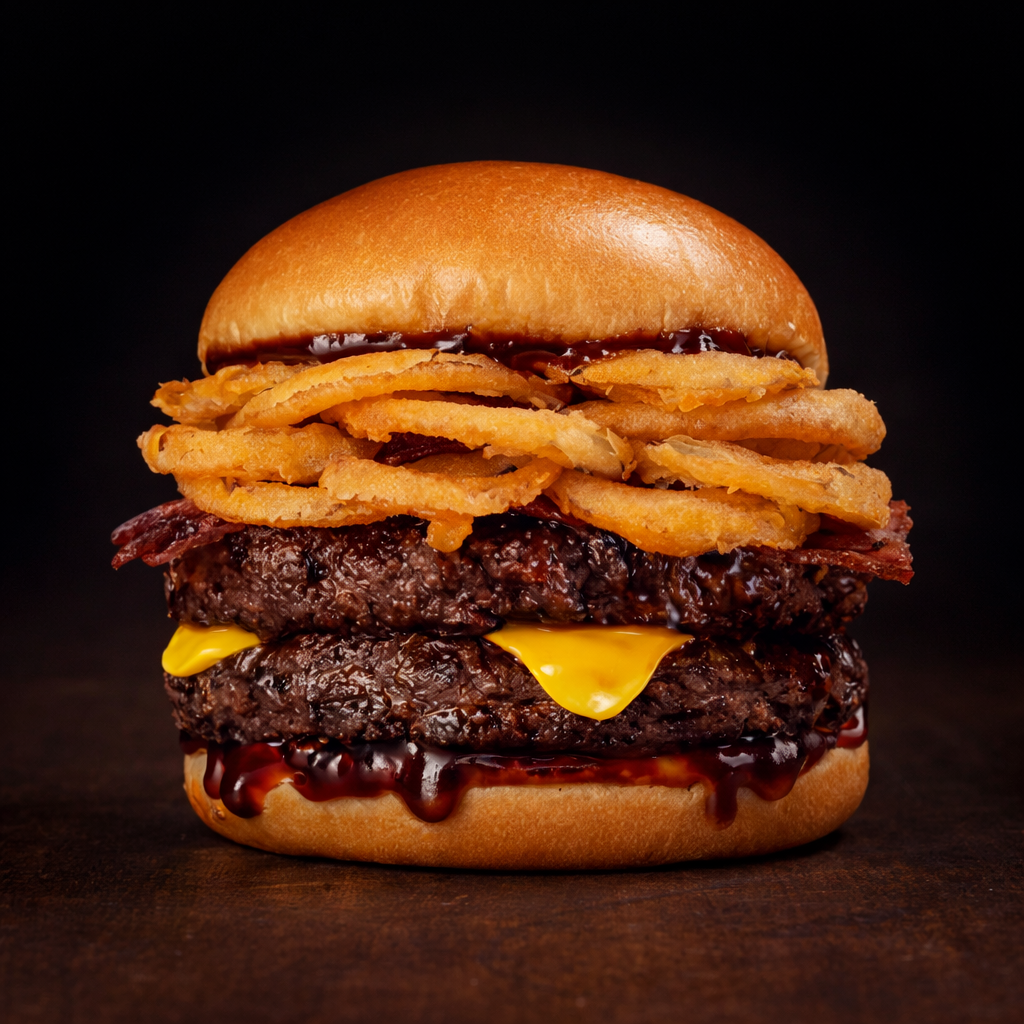 Double BBQ Jack with Onion