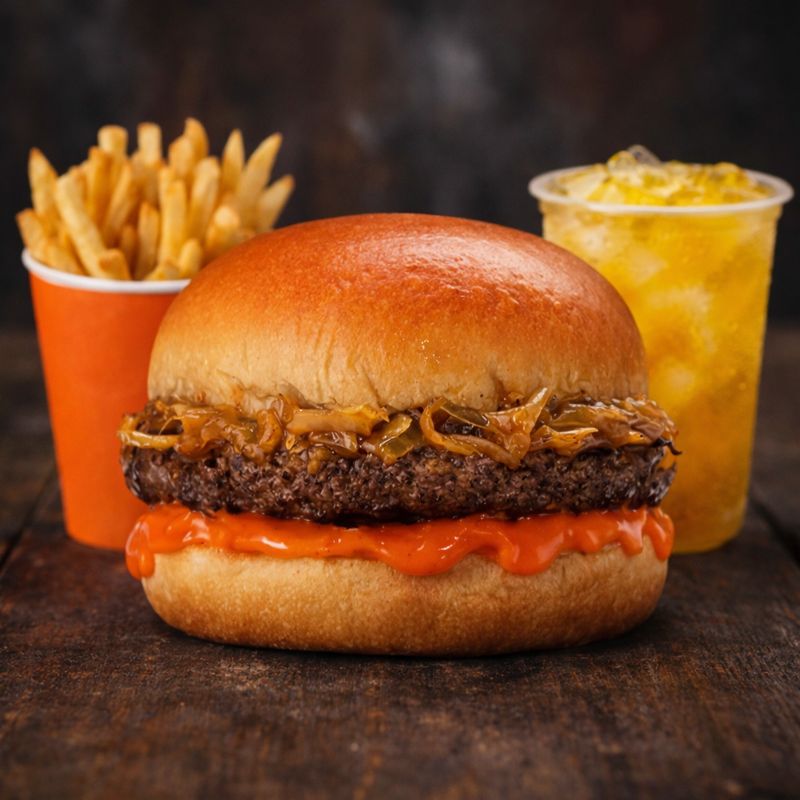 Flip Beef Burger Combo